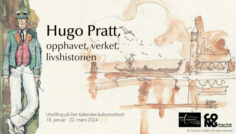 Hugo Pratt e Corto Maltese ad Oslo