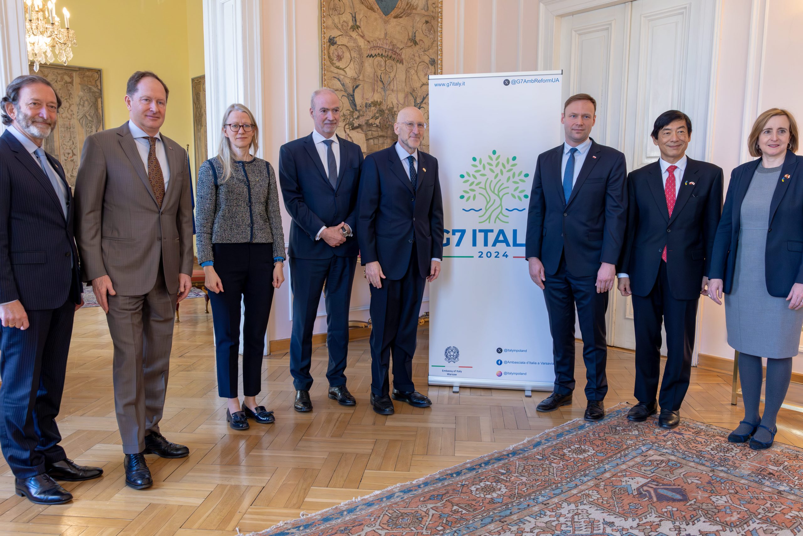 POLAND. G7 MEETING