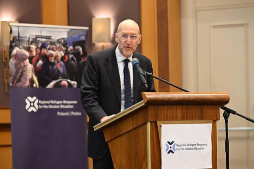 UNHCR-Poland, Ambassador Franchetti Pardo speaks at the launching event of the “Regional Refugee Response Plan for Ukraine”