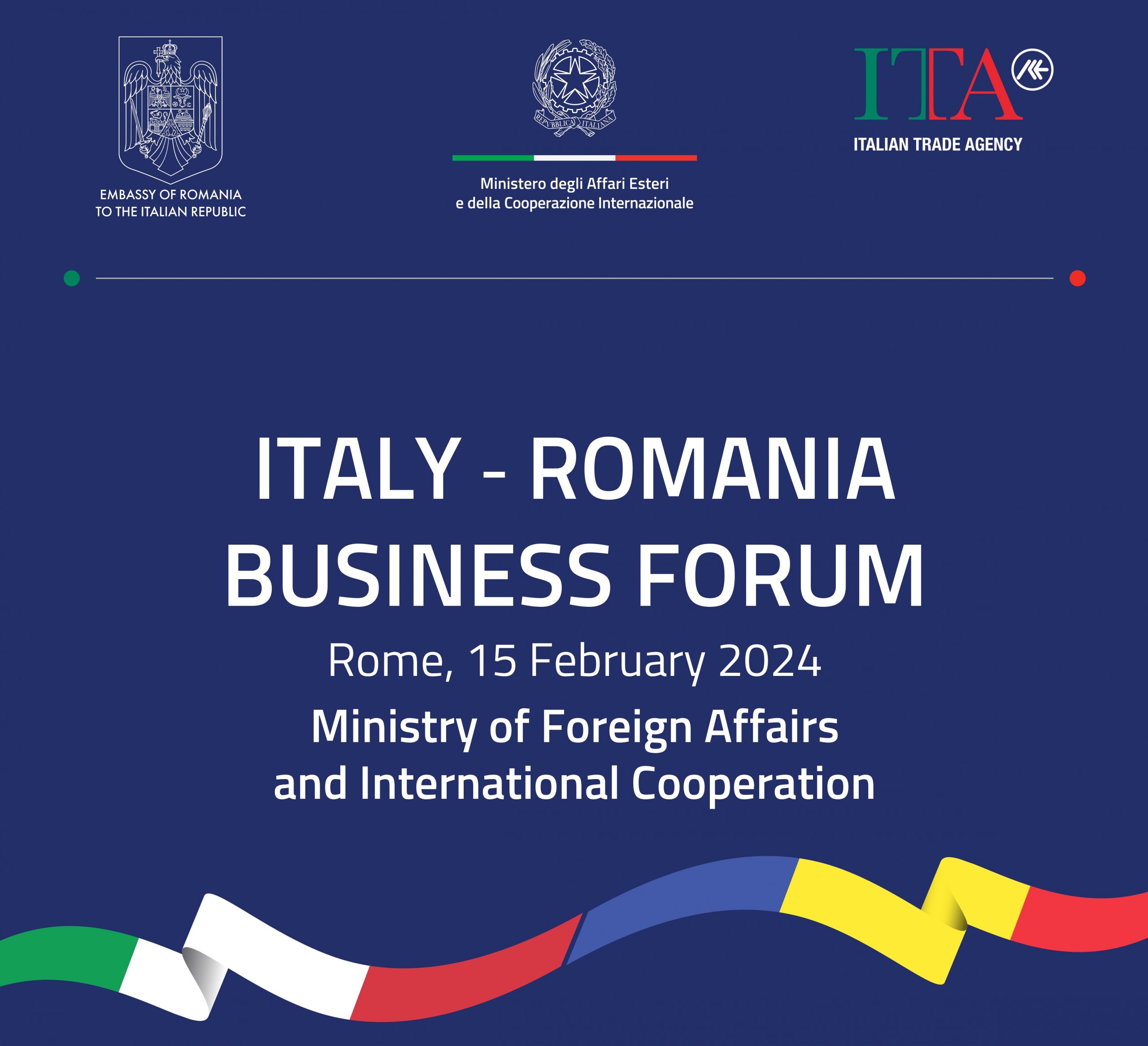Business Forum Italia-Romania (Roma, 15 febbraio 2024)