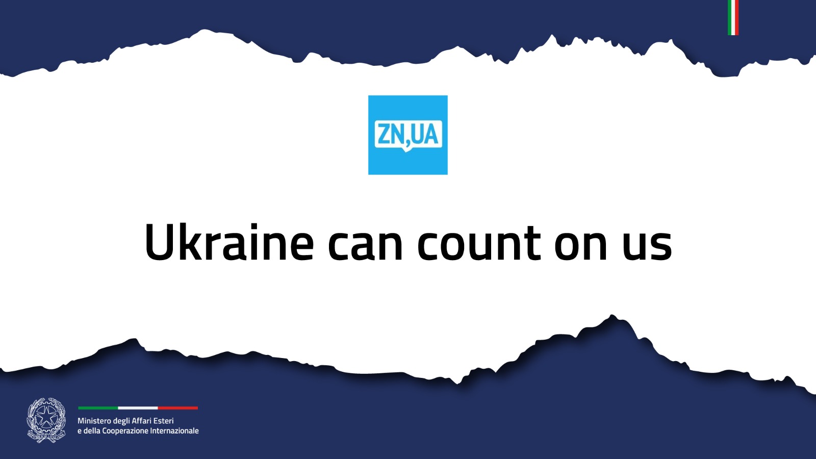 Intervista UKRAINE CAN COUNT ON US
