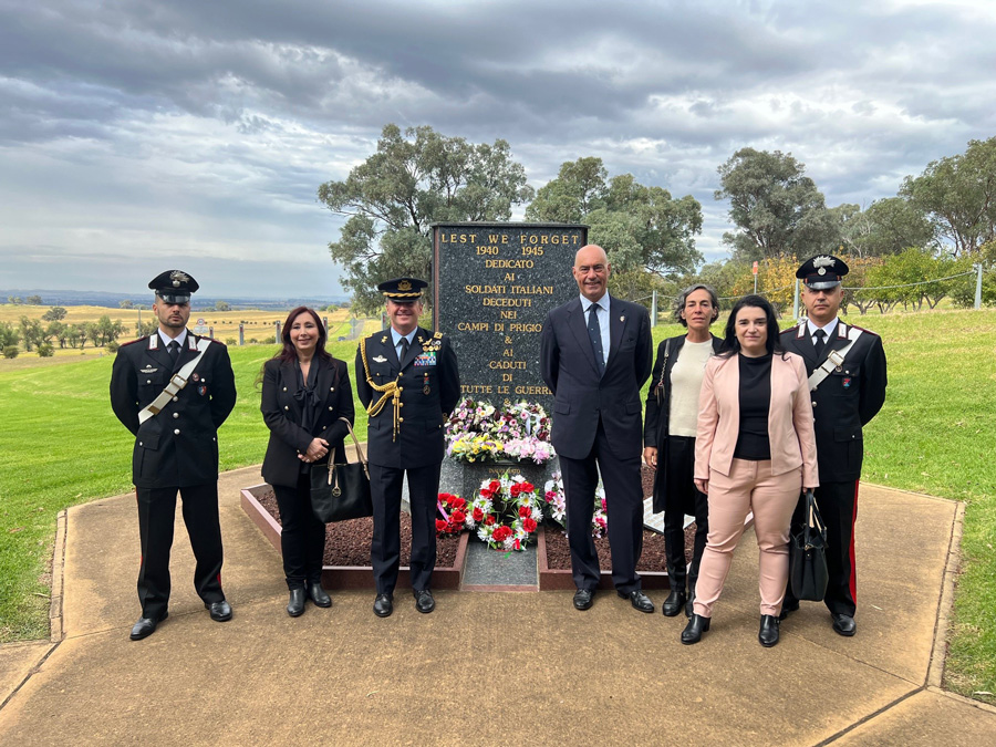 Australia, Ambasciatore Crudele ricorda prigionieri italiani a Cowra