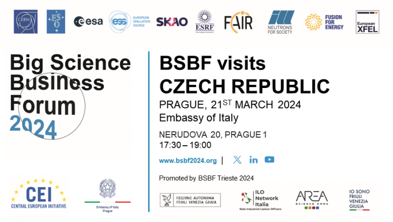 Praga, presentazione del Big Science Business Forum 2024