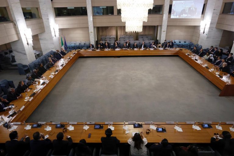 Incontro del Vice Presidente del Consiglio Tajani con gli Ambasciatori della Lega degli Stati Arabi e dell’Organizzazione per la Cooperazione Islamica
