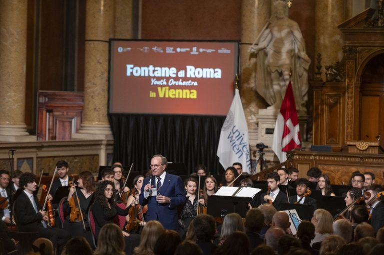 Vienna, concerto dell’Orchestra giovanile Fontane di Roma