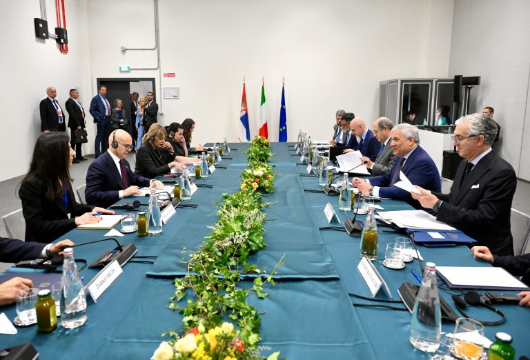 Il Ministro Antonio Tajani apre il Forum Imprenditoriale Italia – Serbia