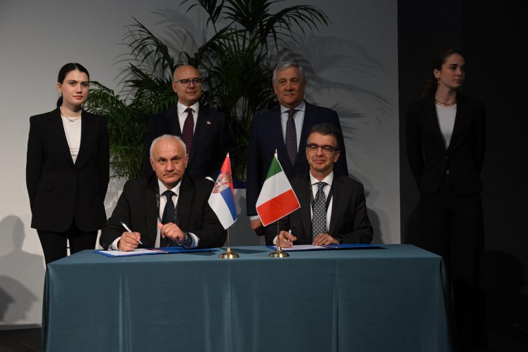 Il Ministro Antonio Tajani apre il Forum Imprenditoriale Italia – Serbia