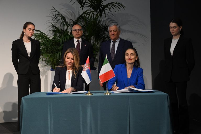 Il Ministro Antonio Tajani apre il Forum Imprenditoriale Italia – Serbia