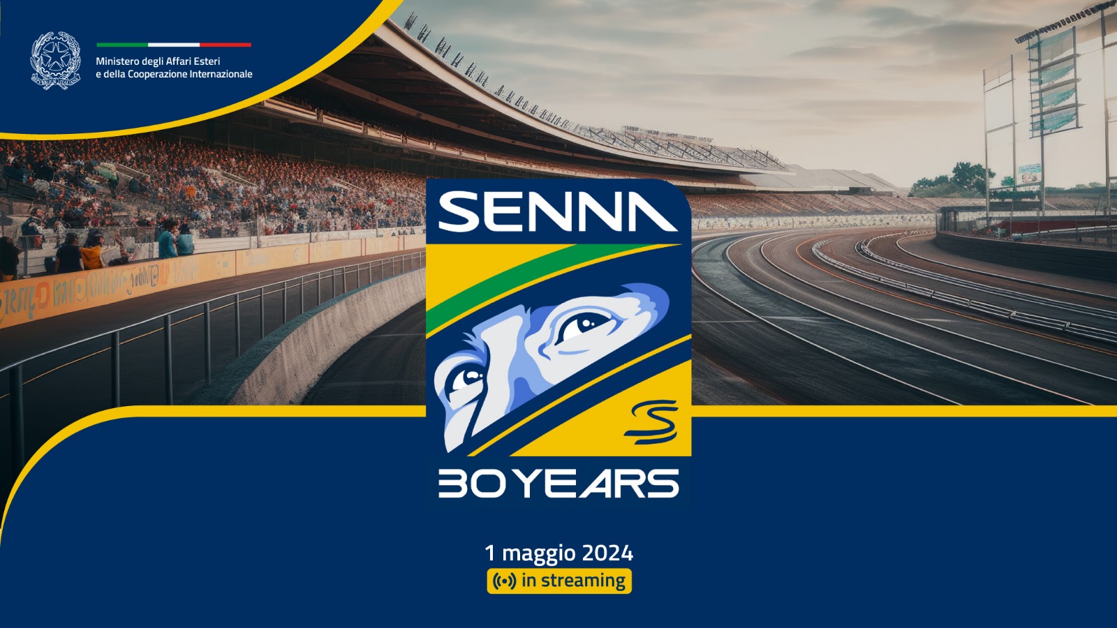 Partecipazione del Ministro Tajani alle commemorazioni per il trentesimo anniversario della scomparsa di Ayrton Senna e Ronald Ratzenberger