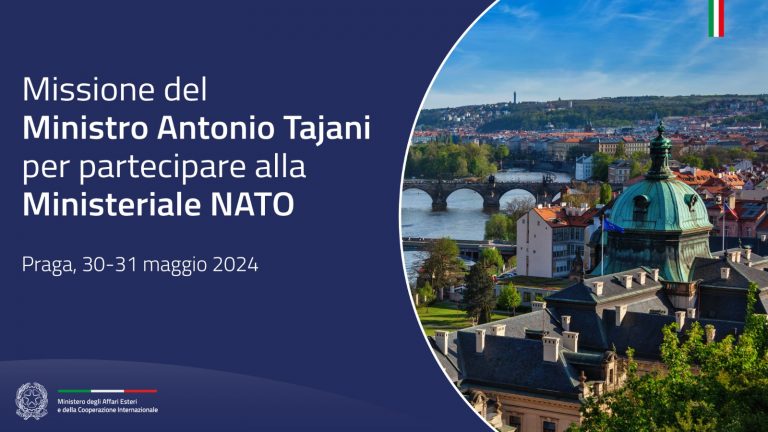 Missione del Ministro Antonio Tajani per partecipare alla Ministeriale NATO