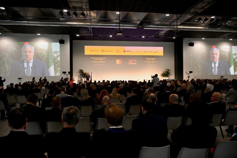 Il Ministro Antonio Tajani apre il Forum Imprenditoriale Italia – Serbia