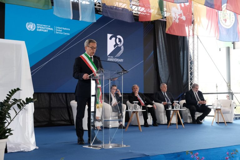 Tajani con il SG ONU Guterres a Brindisi per il trentesimo anniversario dello United Nations Global Service Centre