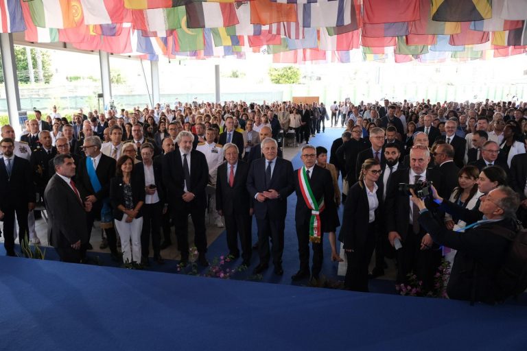 Tajani con il SG ONU Guterres a Brindisi per il trentesimo anniversario dello United Nations Global Service Centre