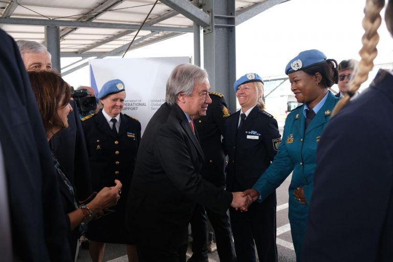 Tajani con il SG ONU Guterres a Brindisi per il trentesimo anniversario dello United Nations Global Service Centre