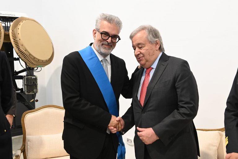 Tajani con il SG ONU Guterres a Brindisi per il trentesimo anniversario dello United Nations Global Service Centre