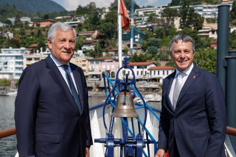 Missione del Ministro Tajani a Locarno per incontri con Cassis e per partecipare alla Giornata della Diplomazia