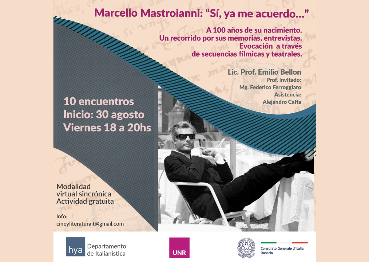 Flyer Sem Marcello Mastroianni