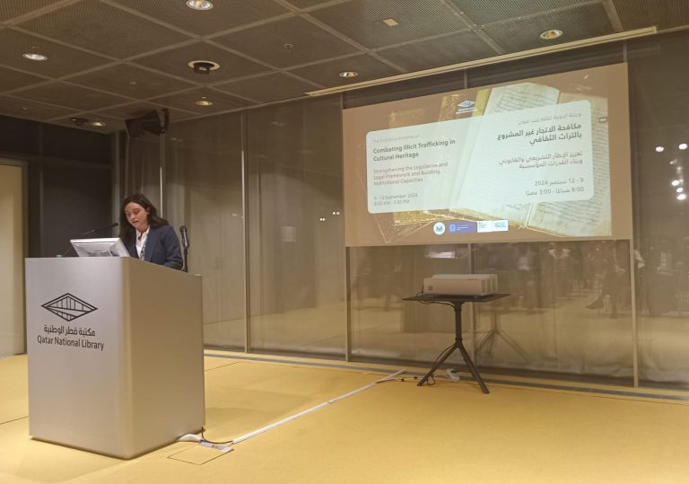 Conferenza sul contrasto Traffico Illecito Beni Culturali