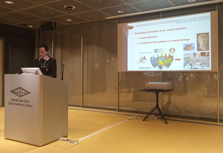 Conferenza sul contrasto Traffico Illecito Beni Culturali