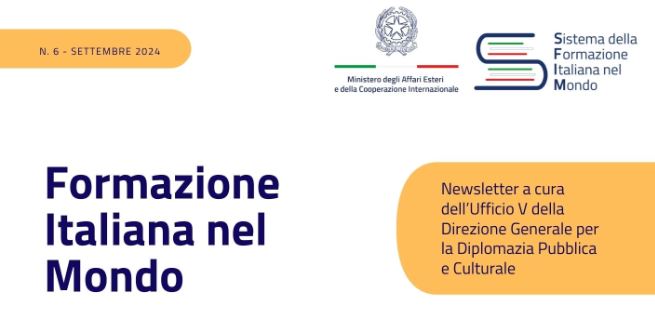 Newsletter n.6 Settembre Newsletter n.6 Settembre