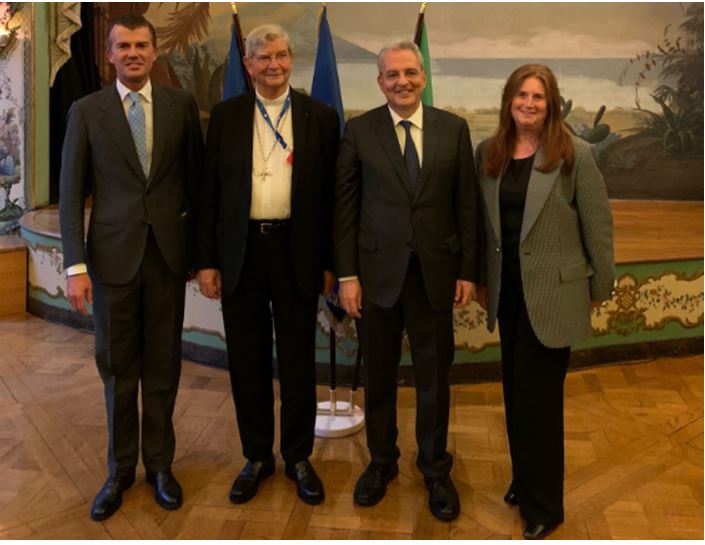 Parigi, in Ambasciata ricevimento in occasione dell’Incontro Internazionale per la Pace