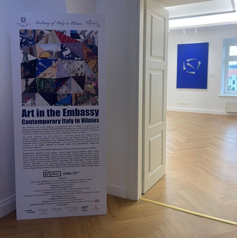 Arte in Ambasciata Italia Contemporanea a Vilnius