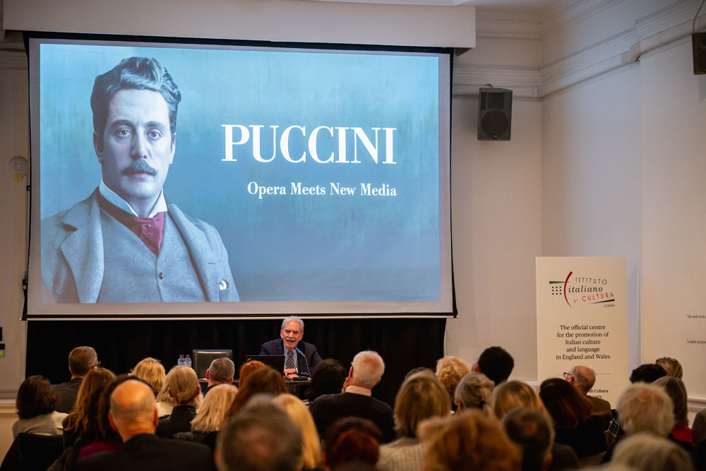 Londra: “Puccini – Opera Meets New Media” Credits: Ph. Stefano Broli