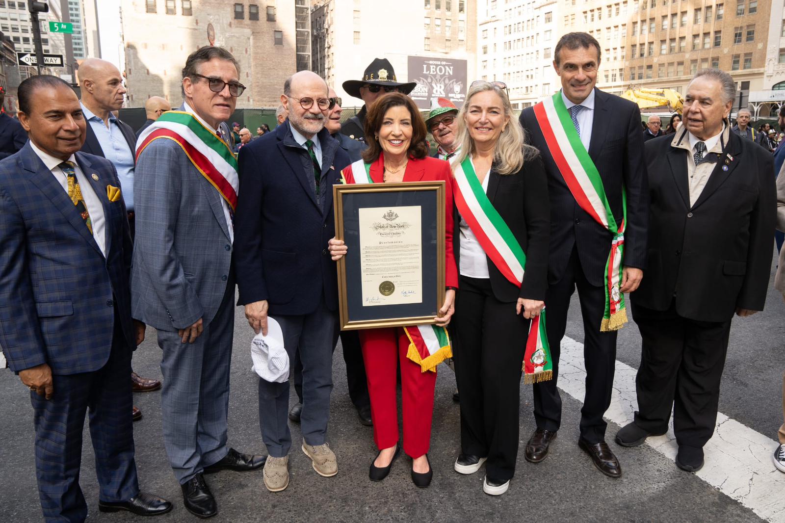 Washington, Ambasciatrice Zappia alle celebrazioni del Columbus Day