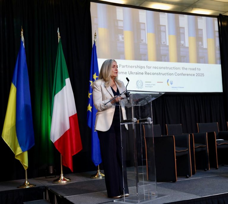 Washington, Ambasciatrice Zappia apre evento su ricostruzione Ucraina