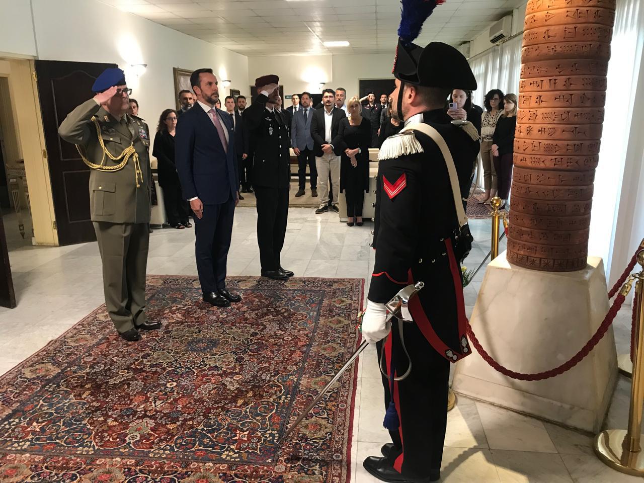 Baghdad, L’Ambasciata ricorda le vittime della strage di Nassiriya
