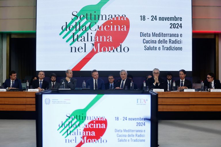Il Ministro Tajani apre la IX edizione della Settimana della Cucina Italiana nel Mondo
