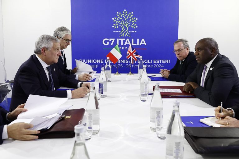 Riunione dei Ministri degli Esteri del G7 (Fiuggi-Anagni, 25-26 novembre)