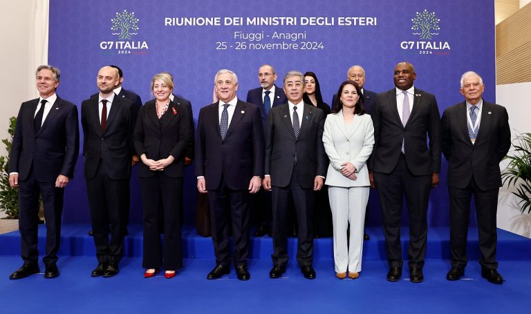 Riunione dei Ministri degli Esteri del G7 (Fiuggi-Anagni, 25-26 novembre)