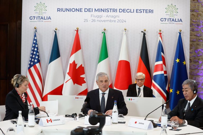 Riunione dei Ministri degli Esteri del G7 (Fiuggi-Anagni, 25-26 novembre)
