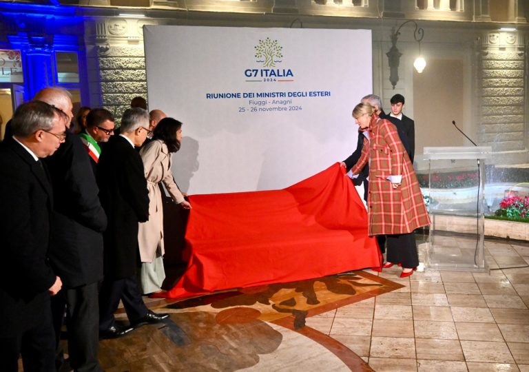 Riunione dei Ministri degli Esteri del G7 (Fiuggi-Anagni, 25-26 novembre)