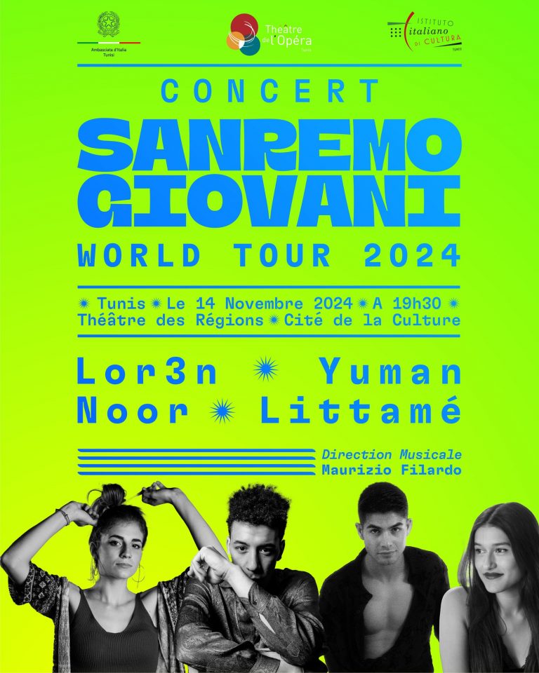 Tunisi, Sanremo Giovani World Tour 2024