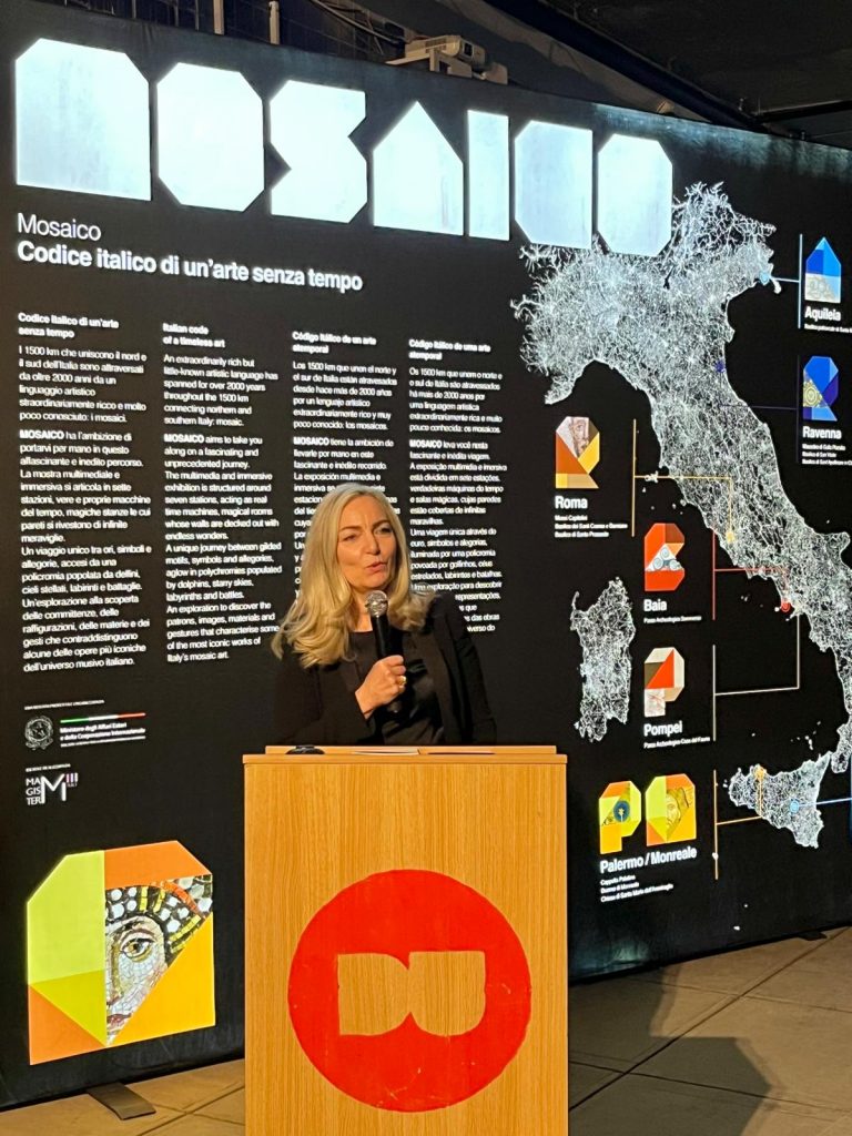 Washington, Ambasciatrice Zappia apre la mostra MOSAICO