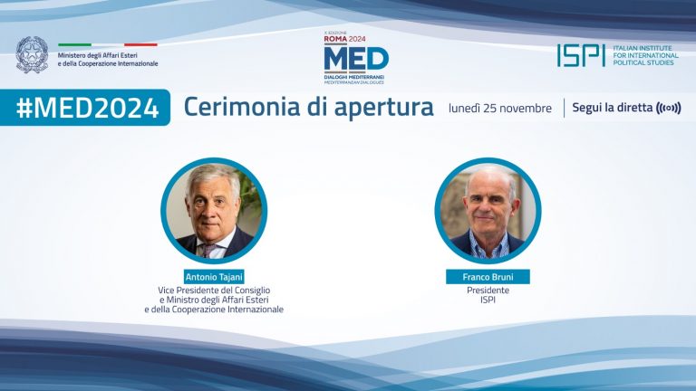 Apertura della X edizione della Conferenza MED Dialoghi Mediterranei