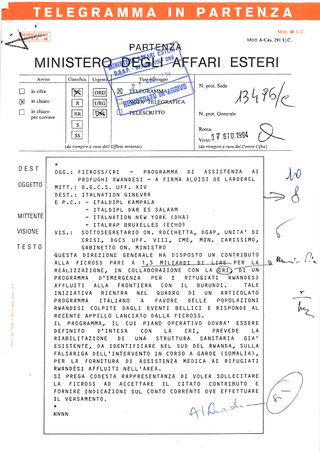 fondo denominato Ufficio ONU