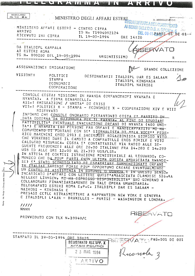 fondo denominato Ufficio ONU