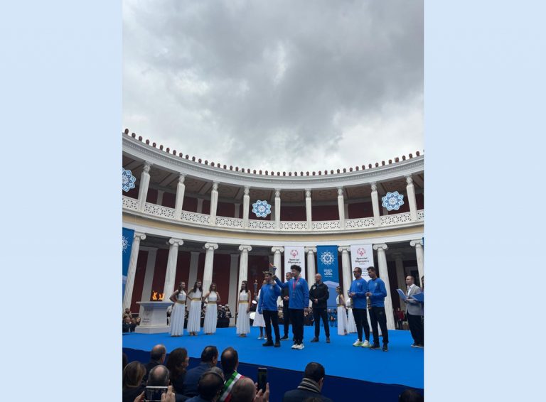 Atene, consegnata la Fiaccola dei Giochi Special Olympics Torino 2025
