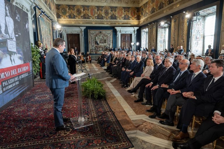 Partecipazione del Ministro Antonio Tajani alle celebrazioni per il Giorno del Ricordo