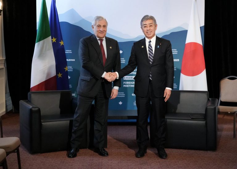 Missione del Ministro Tajani in Canada per partecipare alla riunione dei Ministri degli Esteri del G7