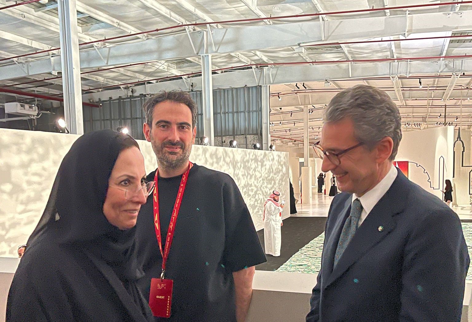 Riad, partecipazione Ambasciatore a inaugurazione Art Week