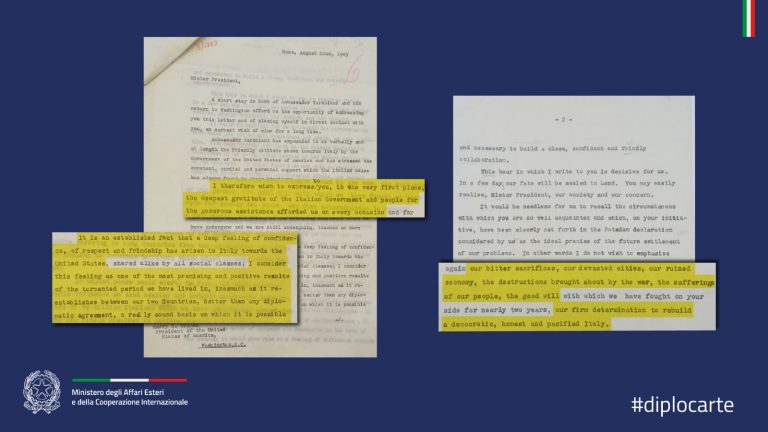 Selezione della documentazione della Farnesina in occasione della Festa della Liberazione