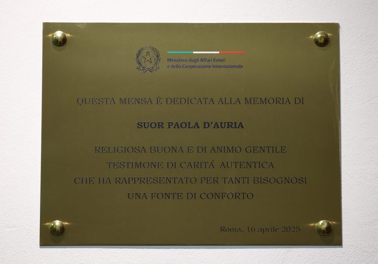 Solidarietà alla Farnesina. Lanciata l’apertura mensile della mensa del ministero a persone bisognose