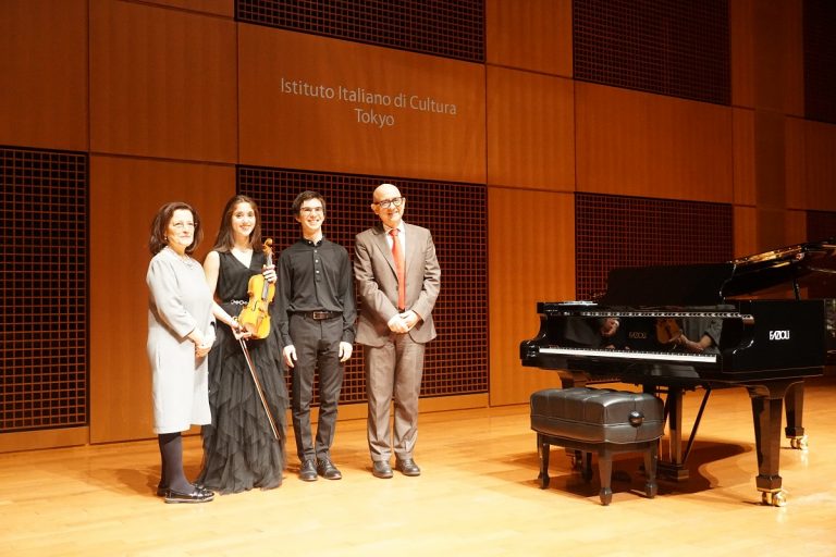 Tokyo, Recital di Letizia Gullino e Luca Troncarelli
