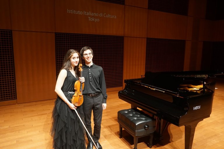 Tokyo, Recital di Letizia Gullino e Luca Troncarelli