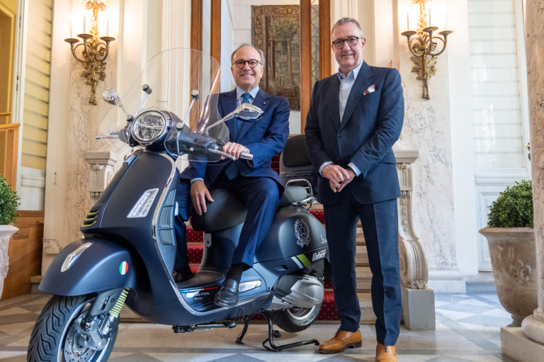 Vienna, La Vespa Ambasciatrice del Made in Italy