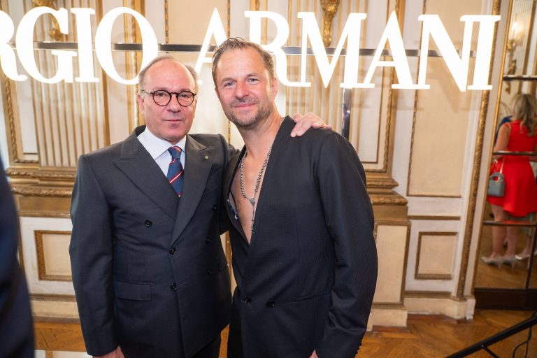 Vienna, collezione di Giorgio Armani in Ambasciata
